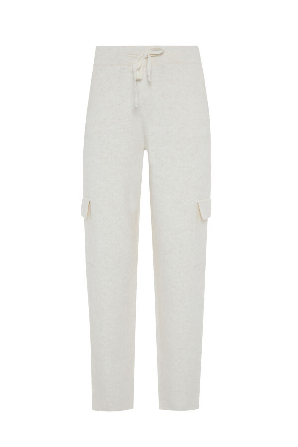 Wool Cargo Pocket Pants - Xint