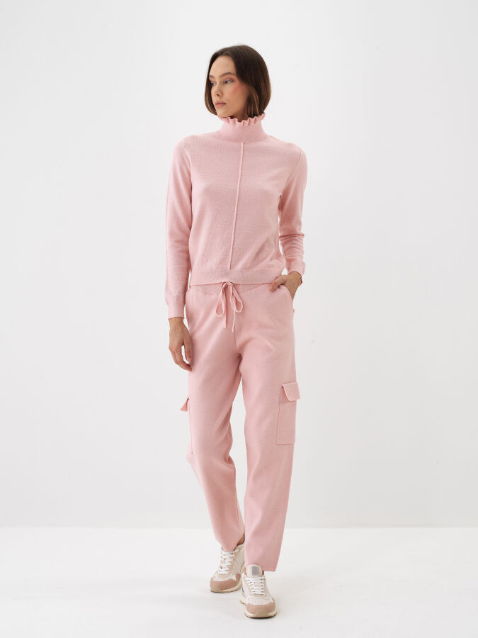 Wool Cargo Pocket Pants - Xint