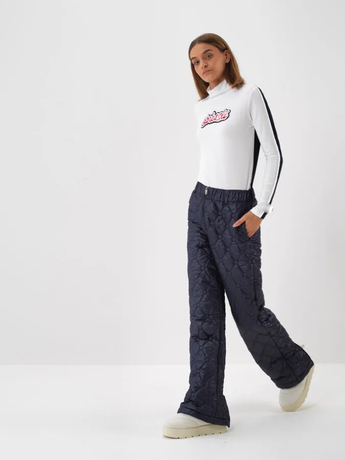 Pants with Zipper Detail - Xint