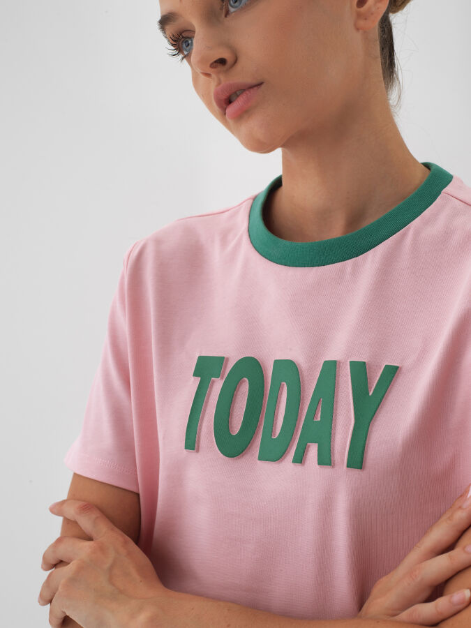 100% Cotton Printed T-Shirt - Xint