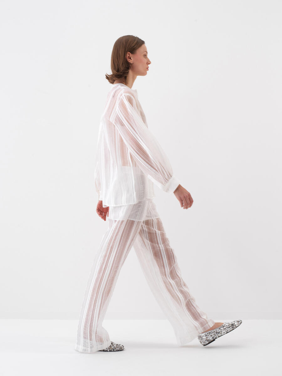 White Oversize Shirt - 3