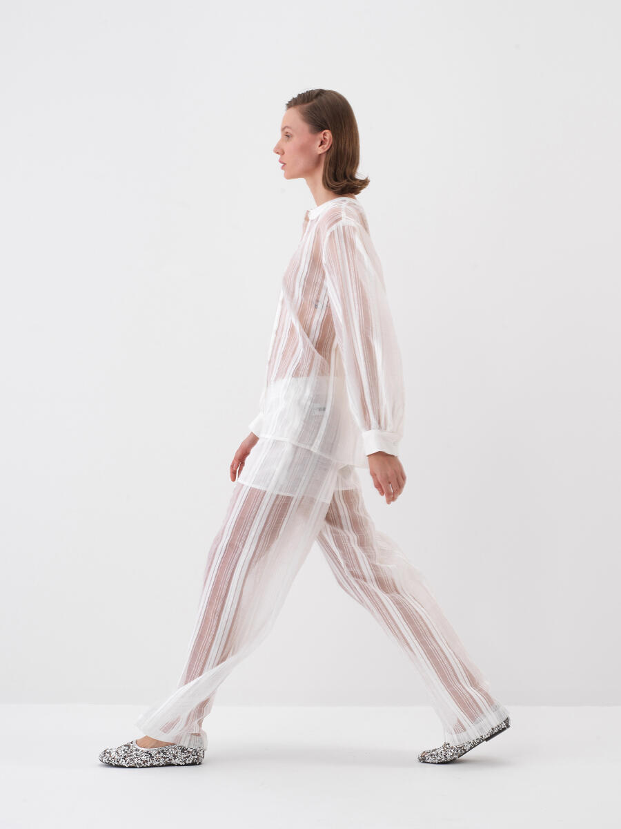 White Oversize Shirt - 6