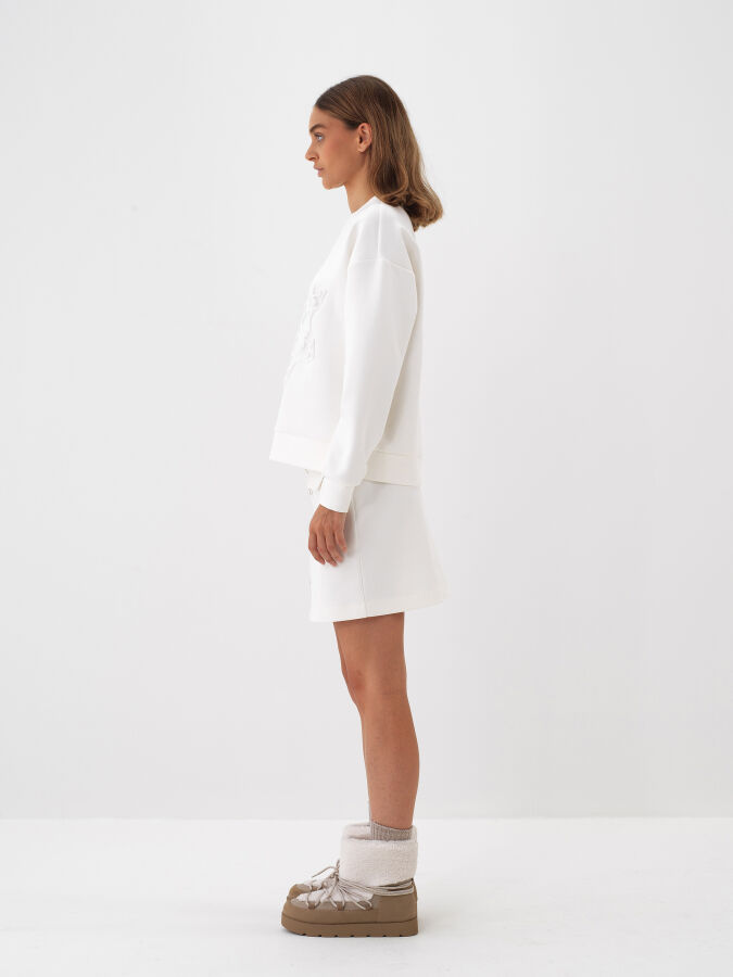 Plain Cotton Skirt - Xint