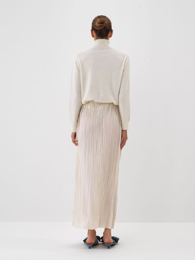 Plain Pleated Skirt - Xint