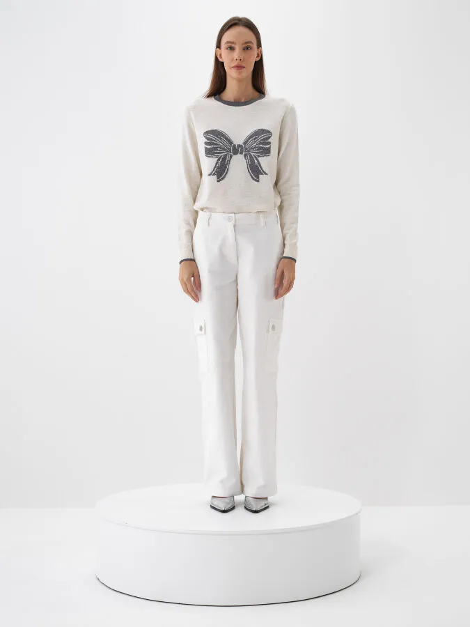 Wool Printed Sweater - Xint