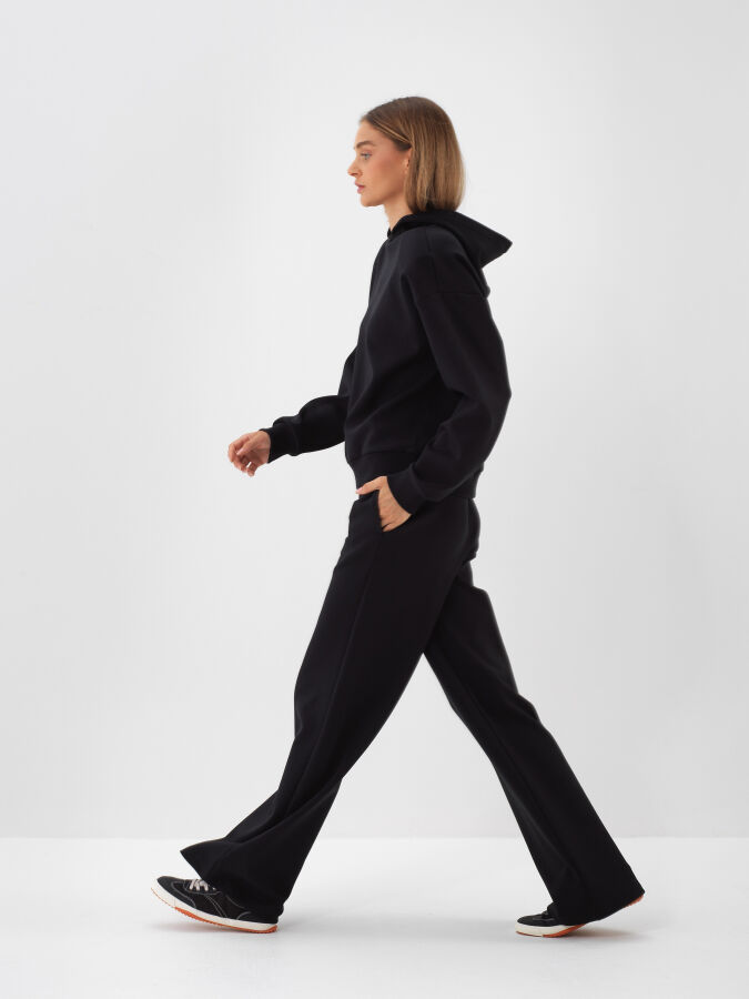 Plain Cotton Sweatshirt - Xint