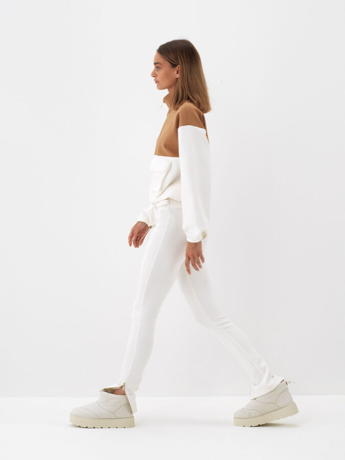 Plain Cotton Sweatshirt - Xint