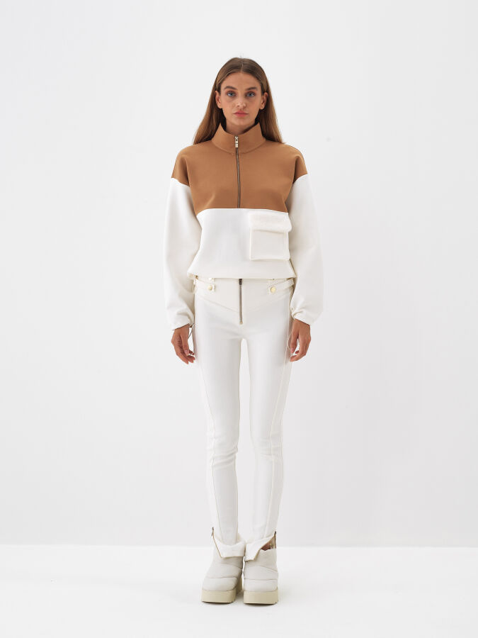 Plain Cotton Sweatshirt - Xint