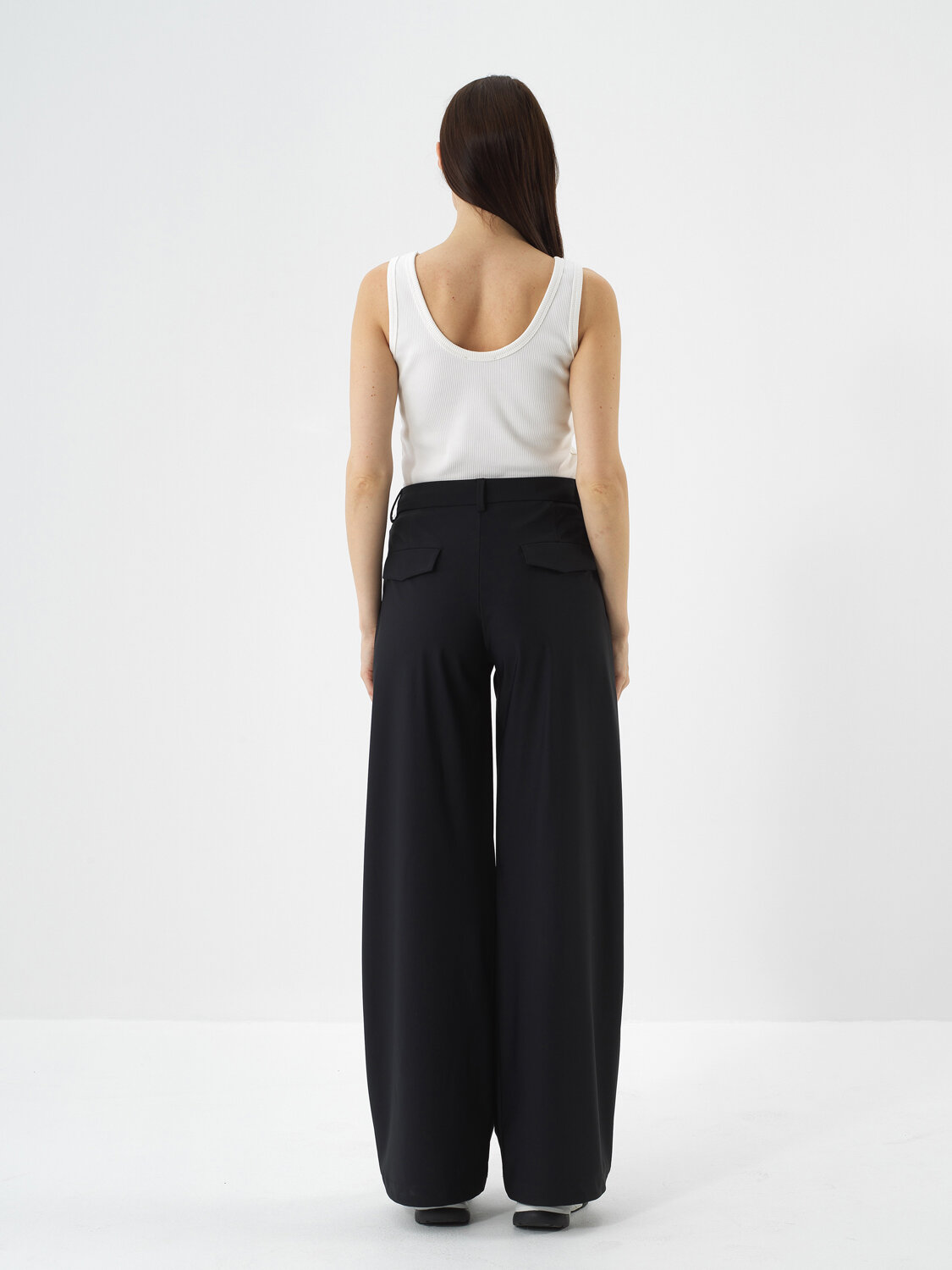 Ecru Flexible Camisole Regular Fit Undershirt - Xint