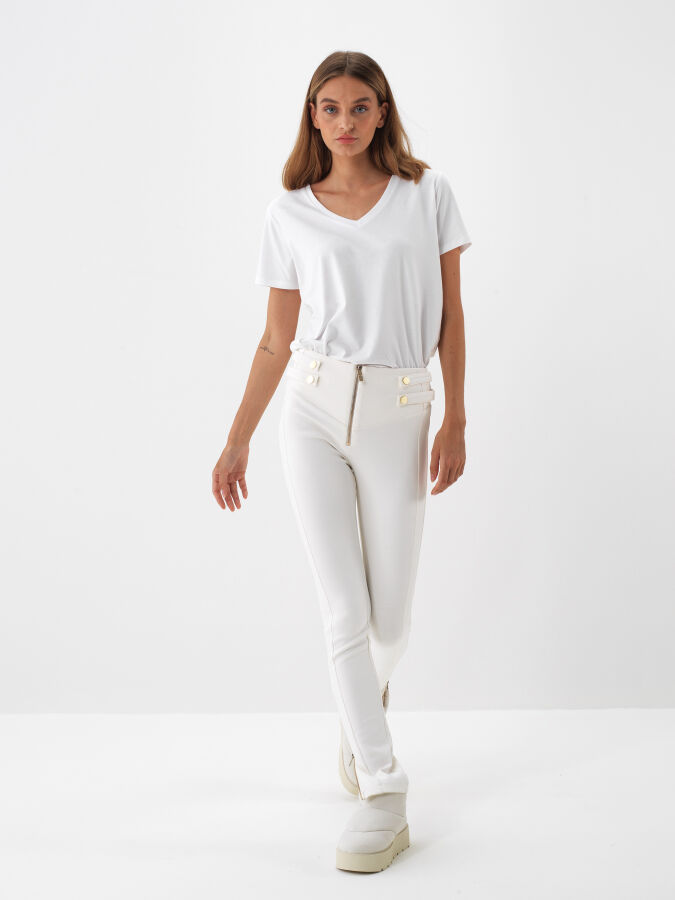 Plain Cotton Leggings - Xint