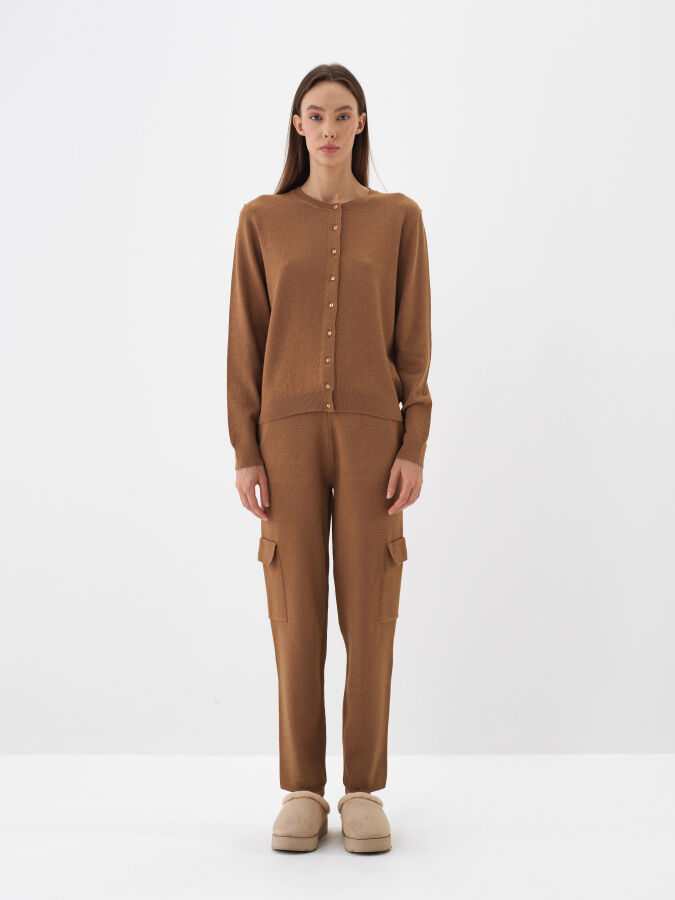 Wool Basic Cardigan - Xint