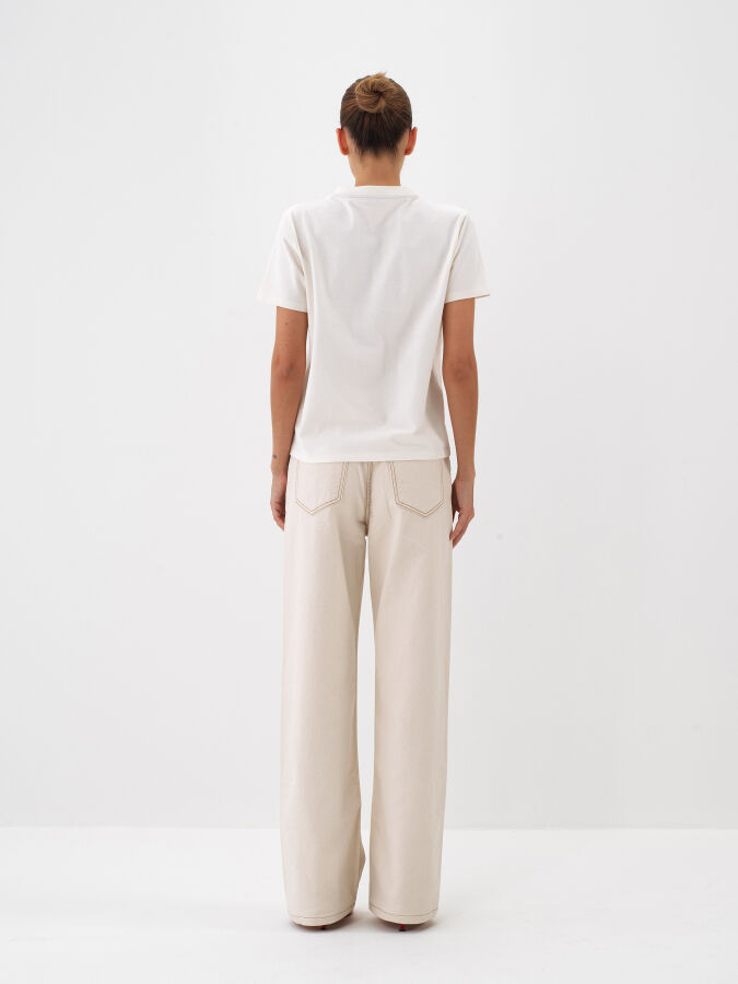 100% Cotton Printed T-Shirt - Xint