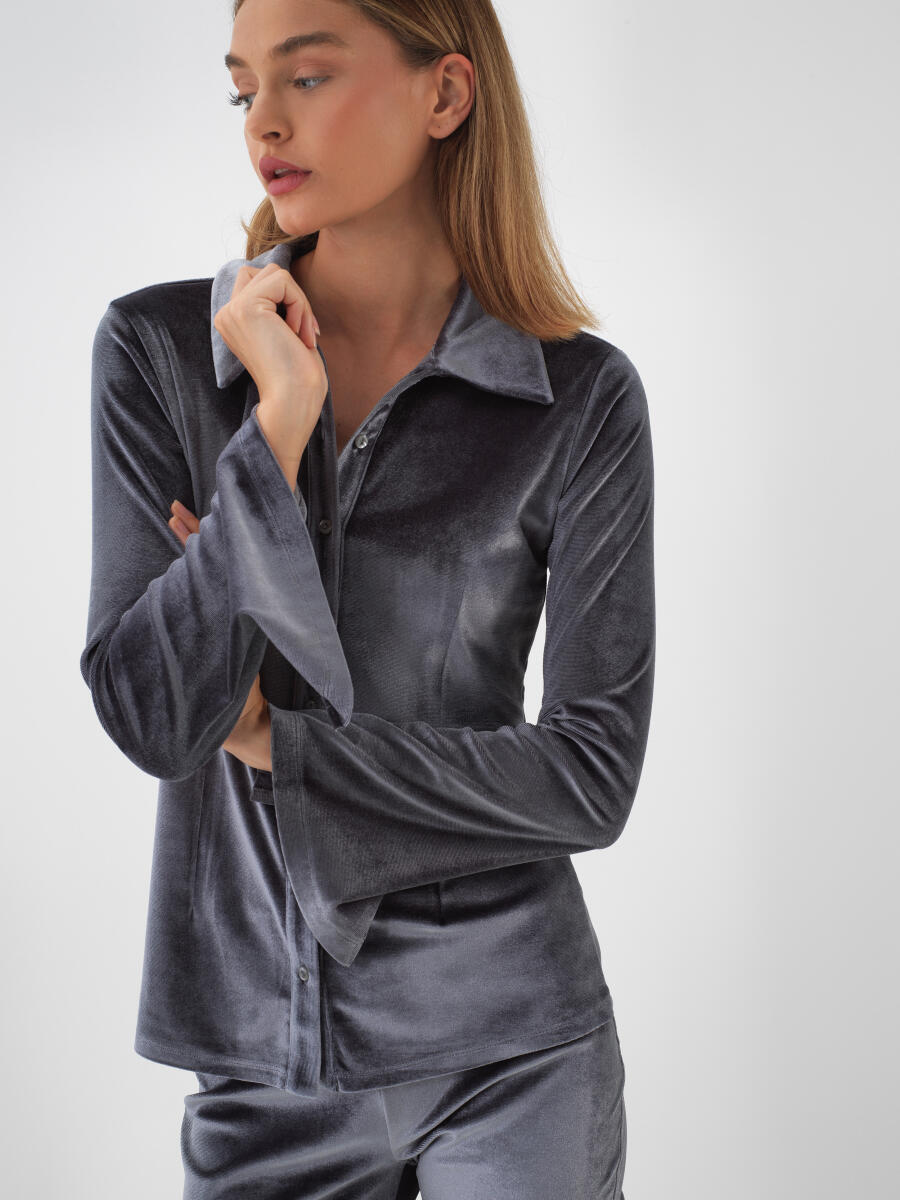 Corduroy Shiny Shirt