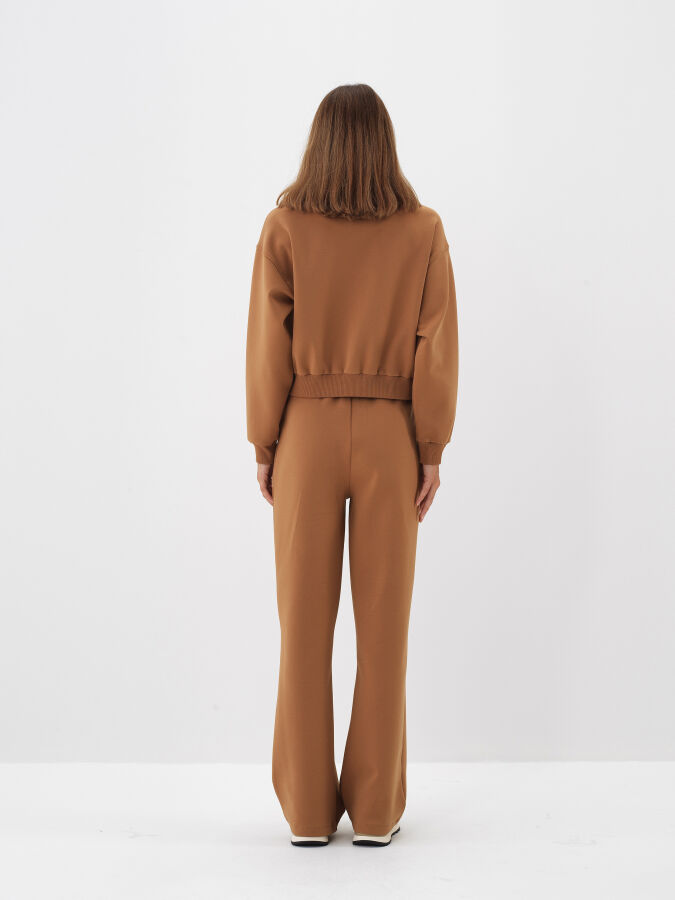 Cotton Sweatshirt Jacket - Xint