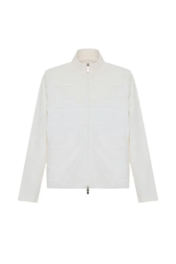 Cotton Sweatshirt Jacket - Xint