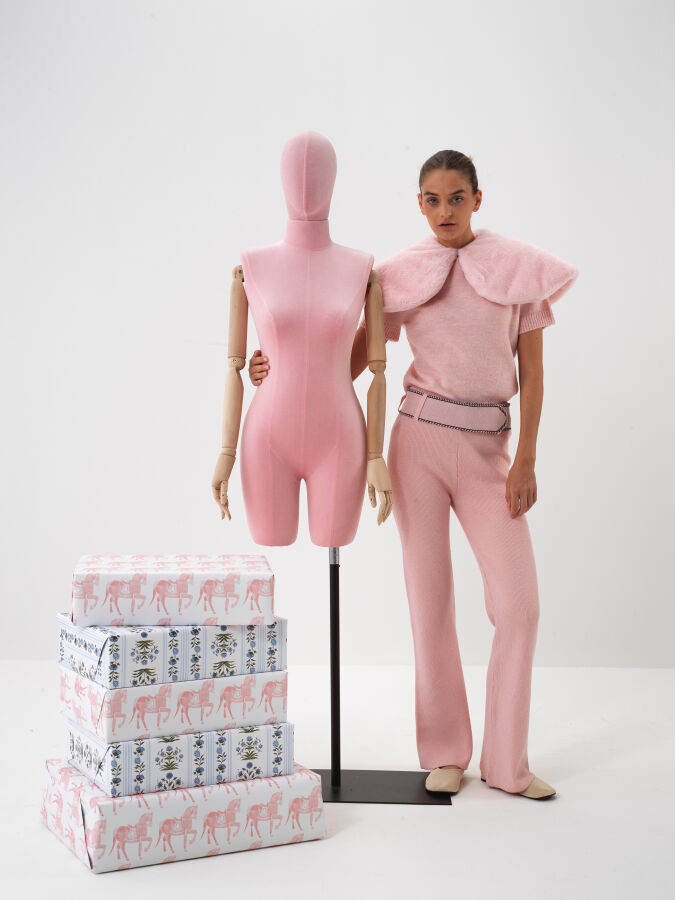 Wool Plain Pants - Xint